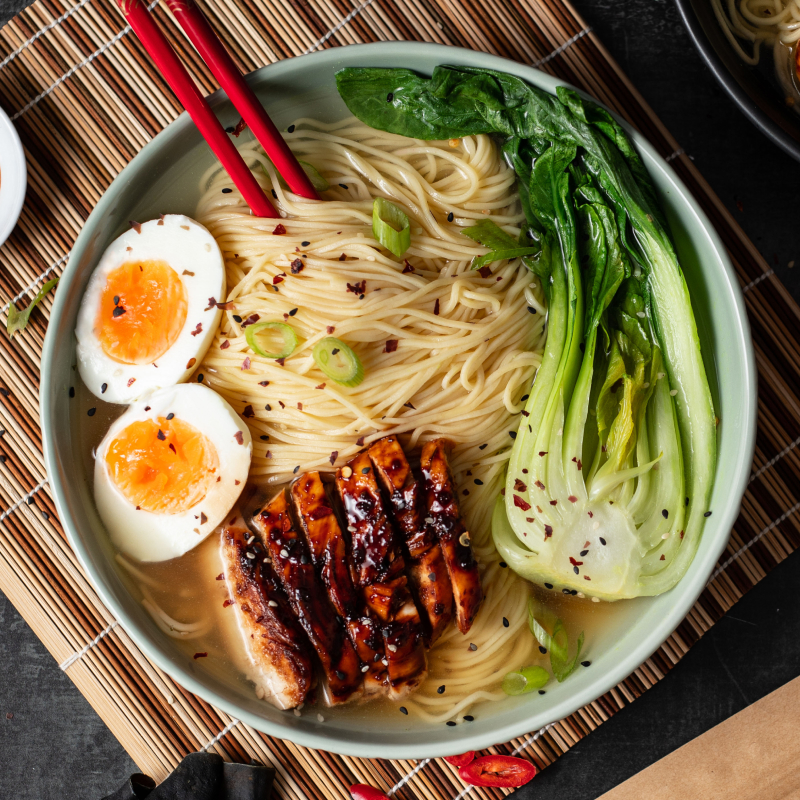 Plate of Kombu Ramen