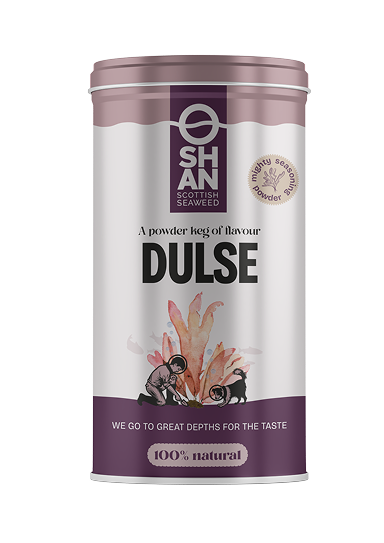 Tin of dulse seaweed flakes