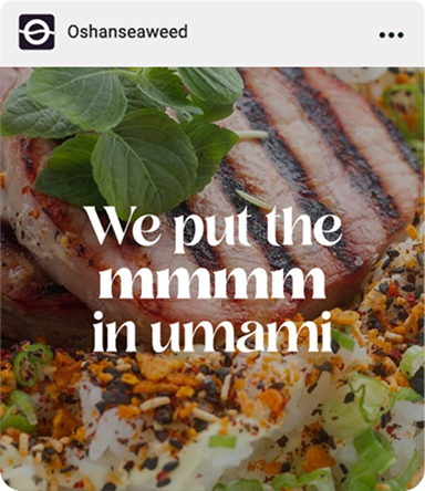 We put the mmmm in umami social post