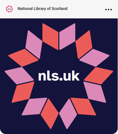 Social post example - nls.uk