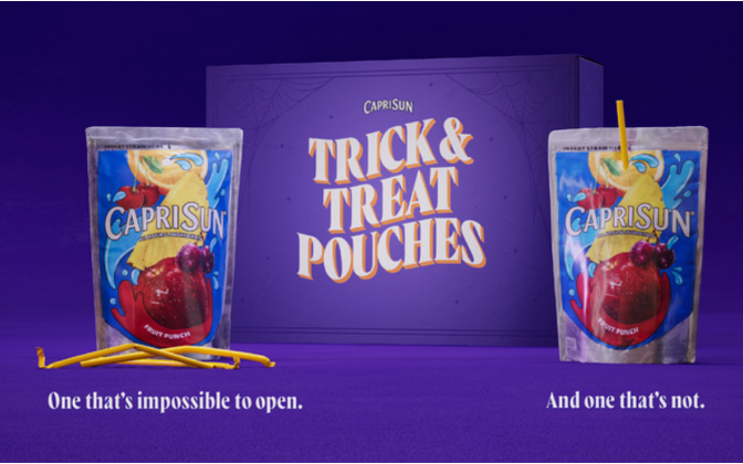 Capri-Sun campaign image of prank pack 